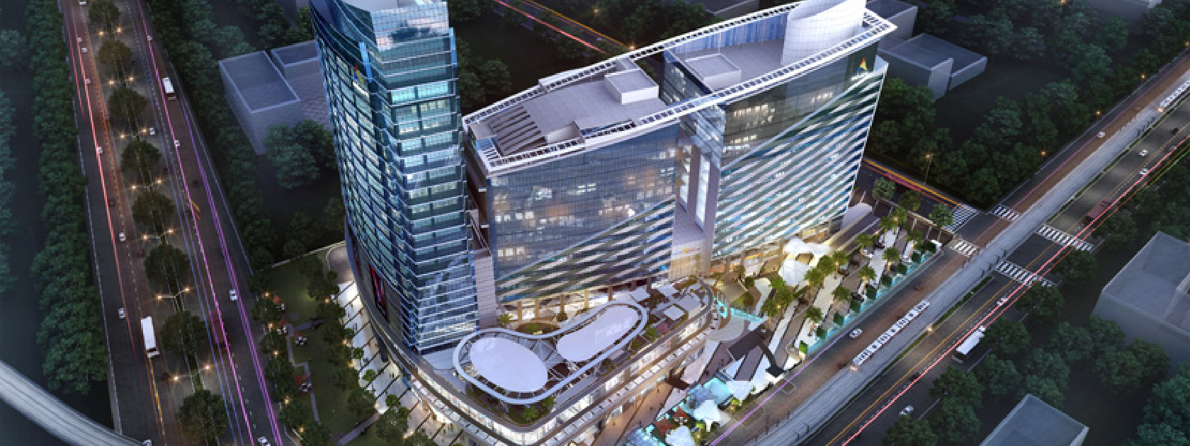 Advant Noida view from Top