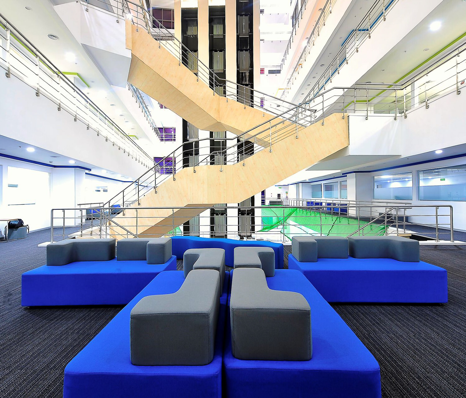 Institutional interior design projects by Brawn Globus