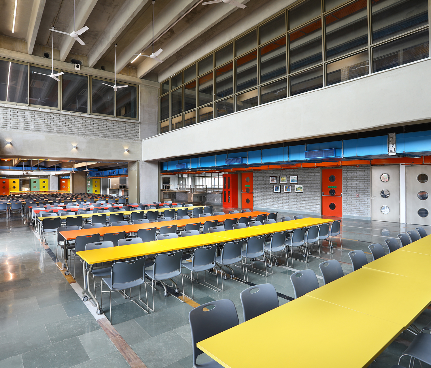 Institutional interior design projects by Brawn Globus