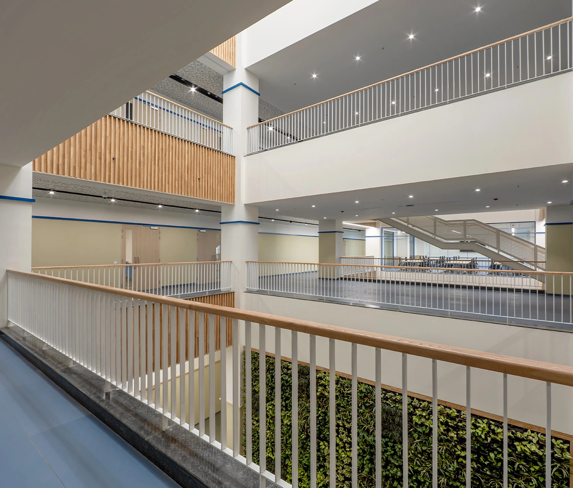 Institutional interior design projects by Brawn Globus