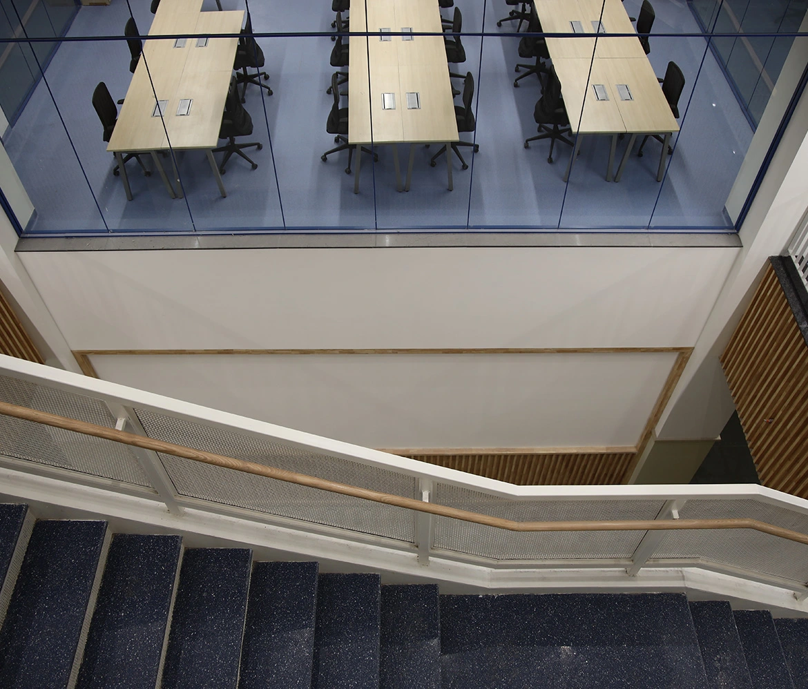 Institutional interior design projects by Brawn Globus